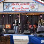 Gold Peak play the opening set of the Seventh Annual RockN the Ranch at the Rusty Ravin on Friday, July 7, 2023, at Rusty Ravin Plant Ranch in Kenai, Alaska. (Jake Dye/Peninsula Clarion)