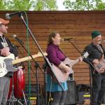 Hope Social Club performs during the opening night of the 2024 Levitt AMP Soldotna Music Series at Soldotna Creek Park in Soldotna, Alaska, on Wednesday, June 5, 2024. (Jake Dye/Peninsula Clarion)