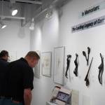 Artwork by Kenai Peninsula College Associate Professor of Art Cambid-J Cam Choy is displayed in a memorial art gallery at Kenai Peninsula College in Soldotna, Alaska, on Friday, Sept. 13, 2024. (Jake Dye/Peninsula Clarion)