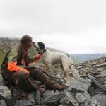 Winchester and Steve Meyer doing what they love best Ѡhunting together in the mountains. (Photo by Christine Cunningham)