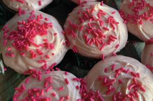 These cupcakes are dense, more like brownies than traditional cupcakes, and are chock full of chocolate. (Photo by Tressa Dale/Peninsula Clarion)