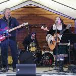 The Bunny Swan Band performs during the 10th Annual Frozen River Fest in Soldotna, Alaska, on Saturday, Feb. 15, 2025. (Jake Dye/Peninsula Clarion)