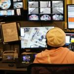 Makayla Derkevorkian demonstrates her work during Job Shadow Day at the Kenai Police Department in Kenai, Alaska, on Wednesday, Feb. 19, 2025. (Nizhonii Wood/Peninsula Clarion)