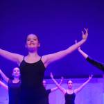 Dancers rehearse Forever Dances 10th Anniversary Company Showcase, Down Memory Lane, at Kenai Central High School in Kenai, Alaska, on Wednesday, March 26, 2025. (Jake Dye/Peninsula Clarion)