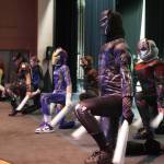 Diamond Dance Project rehearses Academy of Heroes at Kenai Central High School in Kenai, Alaska, on Wednesday, April 2, 2025. (Jake Dye/Peninsula Clarion)