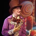 Rebecca Brackin, part of the cast of Seward High School Theatre Collectives Charlie and the Chocolate Factory rehearses on Thursday, April 3, 2025. (Jake Dye/Peninsula Clarion)