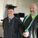 Graduates process into the 55th Annual Kenai Peninsula College Commencement Ceremony, held at Kenai Central High School in Kenai, Alaska, on Thursday, May 8, 2025. (Jake Dye/Peninsula Clarion)