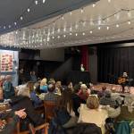 A room full of community members pack the audience during the 2025 Mary Epperson Day celebration on May 30 at Pier One Theatre on the Spit. (Chloe Pleznac/Homer News)