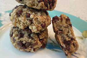 These little cookies are loaded with nuts and fortified with coconut oil to boost fat and calories.