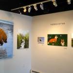 Art by Theresa Ritter is showcased in Wonder and Wander at the Kenai Art Center in Kenai, Alaska, on Wednesday, June 11, 2025. (Jake Dye/Peninsula Clarion)