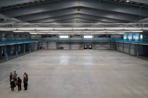 The Soldotna Field House in Soldotna, Alaska, is showcased to the Soldotna Chamber of Commerce on Wednesday, June 25, 2025. (Jake Dye/Peninsula Clarion)