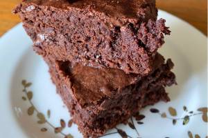 These fudgy brownies are a classic, decadent treat. (Photo by Tressa Dale/Peninsula Clarion)