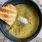 A healthy dose of shredded cheddar makes the veggies in this soup palatable even for the most sensitive diner. (Photo by Tressa Dale/Peninsula Clarion)