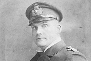 Capt. Karl Kircheiß, a decorated German sailor, visited Steve Melchior in Seward in 1932.