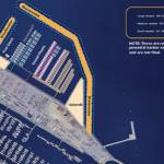 A screenshot from the Homer Harbor Expansion project website shows one idea for Alternative 2, which the Corp selected in July as their tentative plan, moving forward.