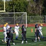 Homer prepares to make their first touchdown of the game on Friday, August 22. (Chloe Pleznac/Homer News)