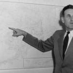 Photo courtesy of Alaska Digital Archives
Harold Pomeroy was the director of Alaskas Territorial Civil Defense before becoming the first executive of the Kenai Peninsula Borough in 1964.