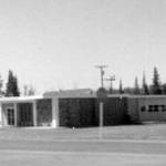 Dolly Farnsworth had her Soldotna Bookkeeping business in the Farnsworth Building, until the borough needed all the room (plus more). The borough had its first office in this building in one 10-by-10 room.