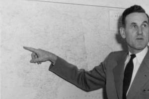 Harold Pomeroy was the director of Alaskas Territorial Civil Defense before becoming the first executive of the Kenai Peninsula Borough in 1964. (Photo courtesy of Alaska Digital Archives)