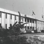 This 1960 photo of the Borough Administration Building was most likely taken sometime in early spring in the mid- to late 1970s. (Photo courtesy of the Kenai Historical Society)
