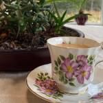 Serve your London Fog in a lovely cup and enjoy while reading the news. (Photo by Tressa Dale/Peninsula Clarion)