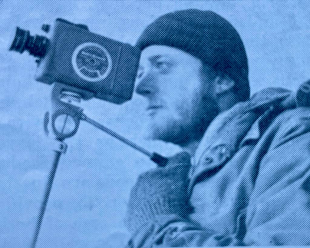 Carl Benson, born in Minneapolis in 1927, took this self-portrait of himself in Greenland when he was 28. Photo by Carl Benson